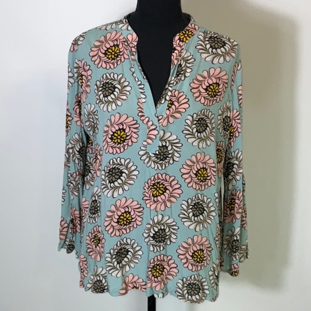 LOFT Floral Print Blouse